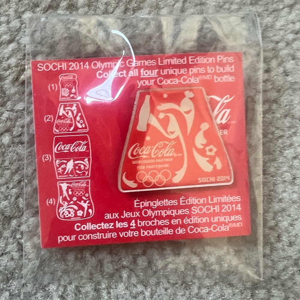 Coca Cola Limited Edition Olympic Pin